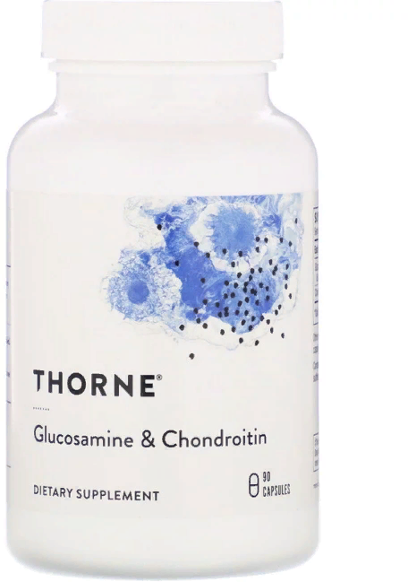 

Thorne Research, Glucosamine & Chondroitin, 90 Vegetarian Capsules (THR-76702)