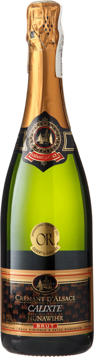 

Игристое вино Hunawihr Cremant Calixte Brut Blanc, белое брют, 0.75л 12.5% (BWT1182)