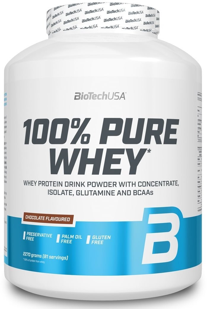 Акція на BioTechUSA 100% Pure Whey Lactose Free 2270g /81 servings/ Chocolate від Stylus