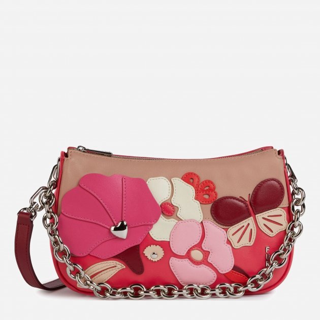 

Женская сумка через плечо Furla Moon S Shoulder Bag красная (WB00356BX02700801S)