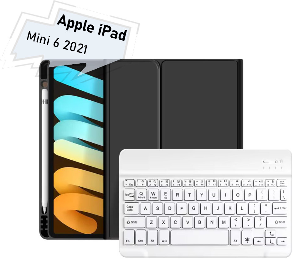 

BeCover Case Smart Keyboard Black for iPad Mini 6 2021 (712986)