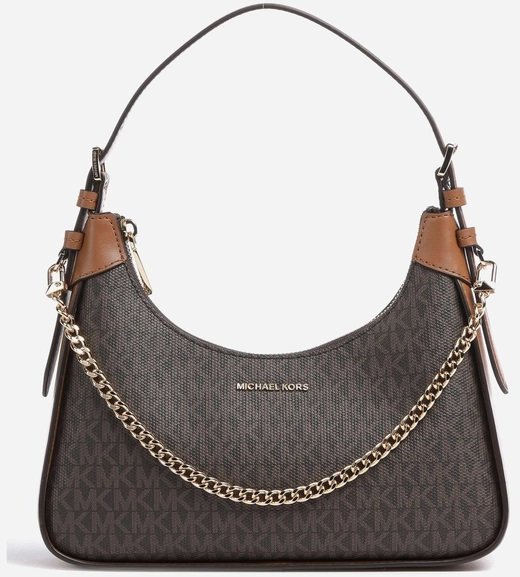 

Жіноча сумка Michael Kors Wilma Md Ew Pouchette темно-коричнева (32R3G3WN6B252)