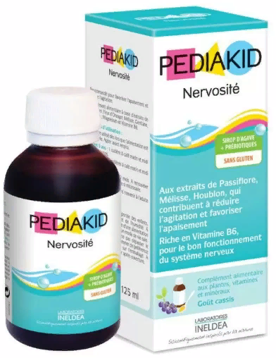 

Pediakid Anxiety Hyperactivity Средство при беспокойстве и гиперактивности для детей 125 мл