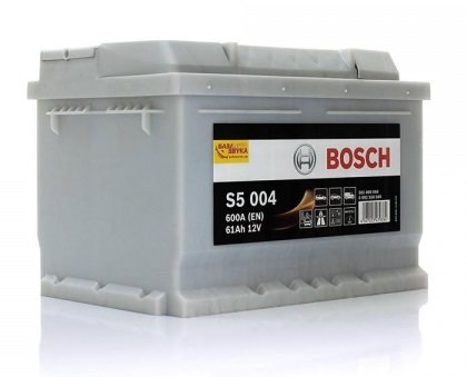 Акція на Автомобильный аккумулятор Bosch 6СТ-61 S5 Silver Plus (S50 040) від Stylus