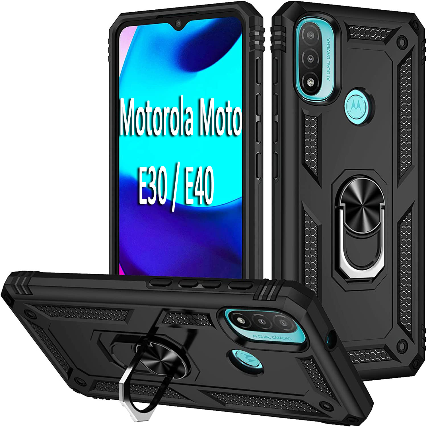 

BeCover Military Black для Motorola Moto E30 / Moto E40 (708182)