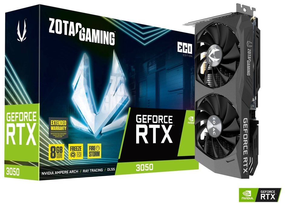 Акція на Zotac Gaming Geforce Rtx 3050 Eco (ZT-A30500K-10M) від Stylus