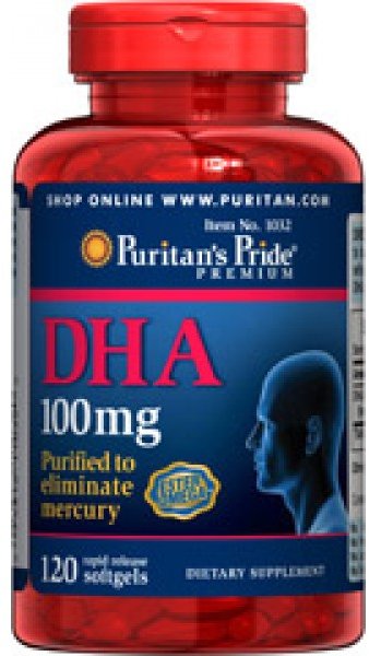 

Puritan's Pride Dha 100 mg 120 caps