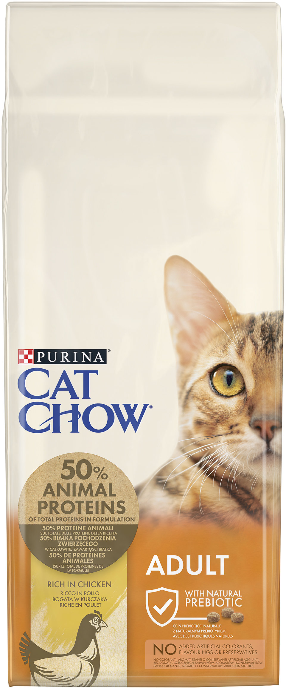 Акція на Сухой корм Purina Cat Chow Adult для взрослых кошек с курицей 15 кг (5997204514127) від Stylus