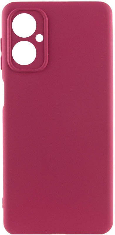 

Lakshmi Case Silicone Cover Full Camera Marsala for Motorola Moto G14