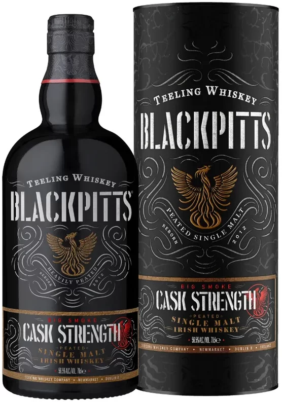 Акція на Виски Teeling Blackpitts Cask Strength, Tube 0.7 л (BWR5710) від Stylus