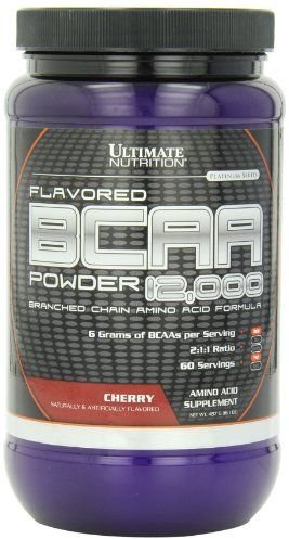 

Ultimate Nutrition Flavored Bcaa 12,000 Powder 457 g /60 servings/ Cherry