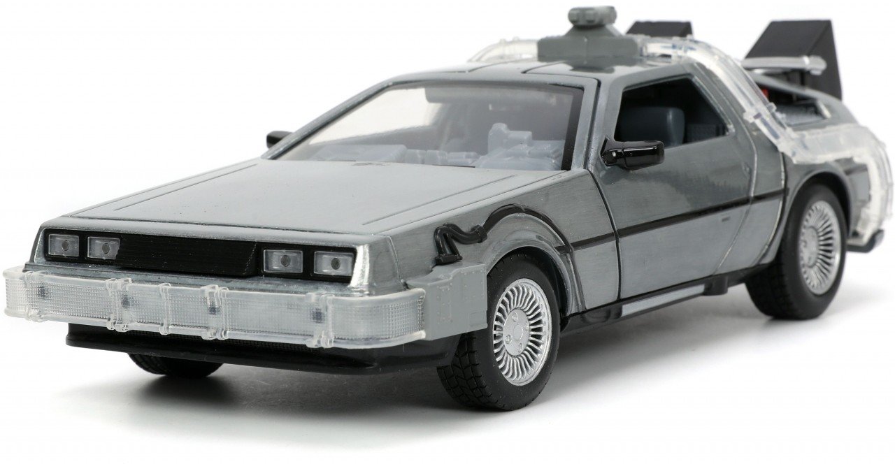 

Машинка Jada Машина часу DeLorean Назад у майбутнє, зі світлом (253255038)