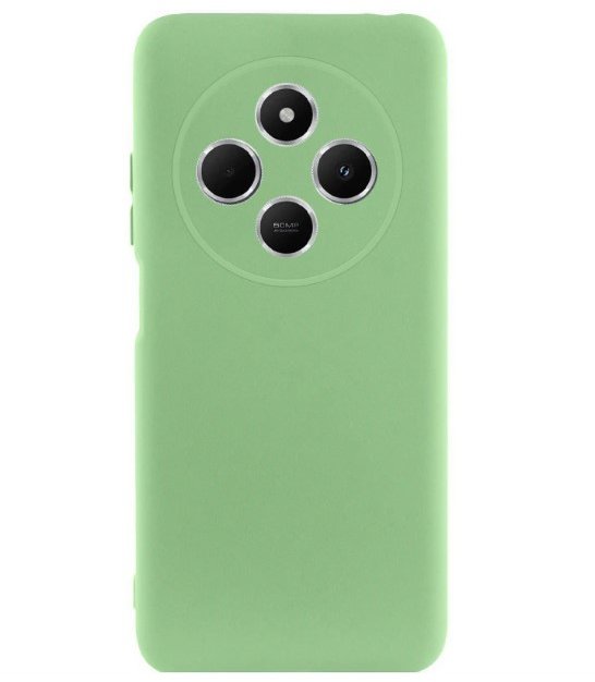 

Tpu Case Getman Liquid Silk Full Camera Pistachio for Xiaomi Redmi 14C / Poco C75