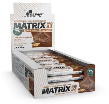 

Протеиновые батончики Olimp Matrix Pro 32 24 x 80 g Chocolate Nut