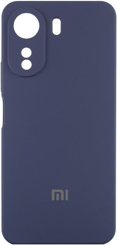 

Lakshmi Premium Silicone Case with Logo Full Camera Midnight Blue for Xiaomi Redmi 13C / Poco C65