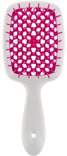 

Расческа Janeke Small Superbrush белый с фуксией