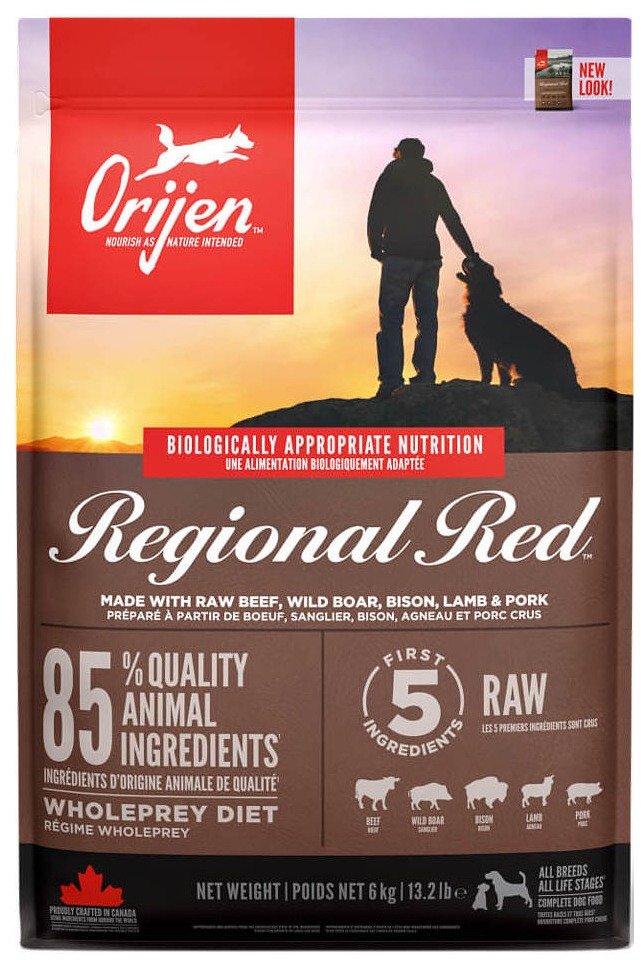 Акція на Сухой корм для собак Orijen Regional Red Dog 6 кг (o18460) від Stylus