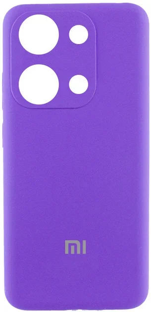 

Lakshmi Premium Silicone Case з Logo Full Camera Amethyst for Xiaomi Redmi Note 13 4G