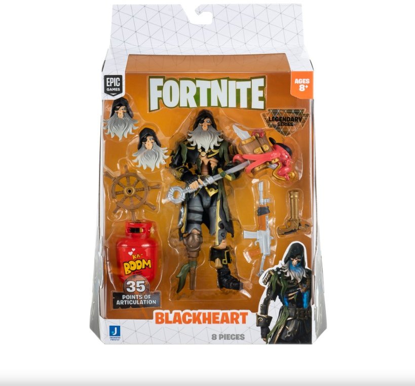 

Коллекционная фигурка Jazwares Fortnite Legendary Series Blackheart Skeleton S9 15 см (FNT0737)