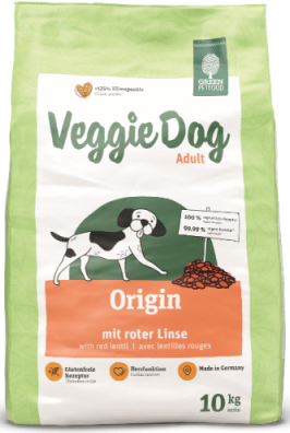 Акція на Сухой корм для собак Green Petfood VeggieDog Origin для взрослых собак с красной чечевицей 10 кг (4032254747130) від Stylus