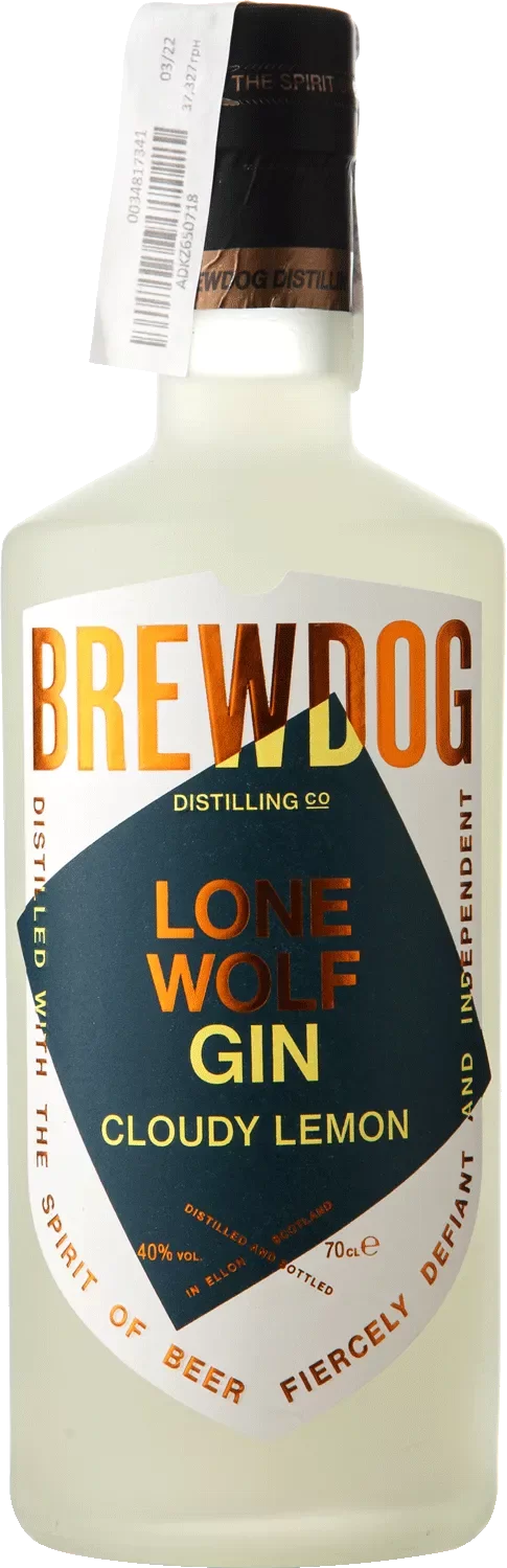 

Джин BrewDog LoneWolf Cloudy Lemon Gin 0.7 л (BWQ8536)