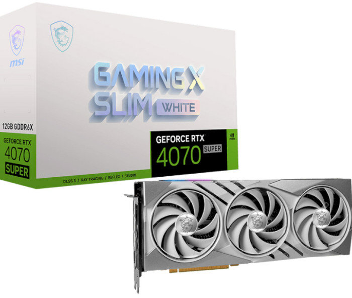 Акція на Msi GeForce Rtx 4070 Super 12G Gaming X Slim White від Stylus