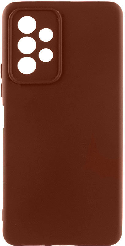 

Lakshmi Case Silicone Cover Full Camera Brown for Samsung A135 Galaxy A13 4G