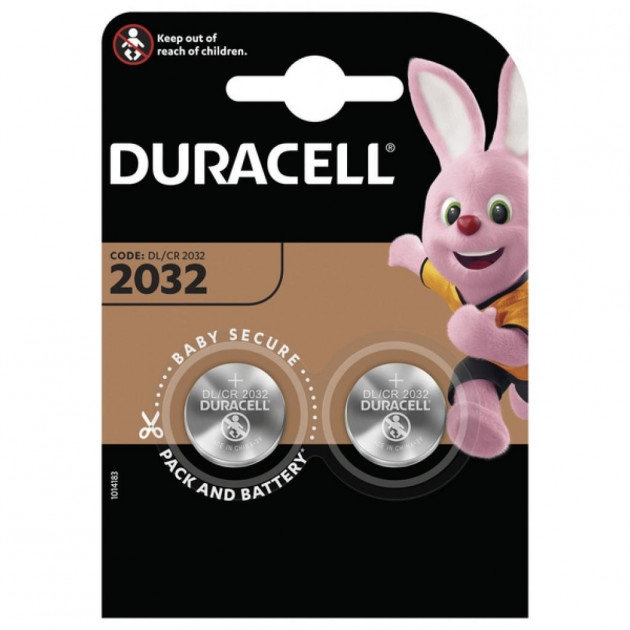 

Duracell Cr 2032 / Dl 2032 2шт (5007659)