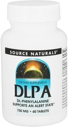Акція на Source Naturals DLPA, 750 mg, 60 Tab від Stylus