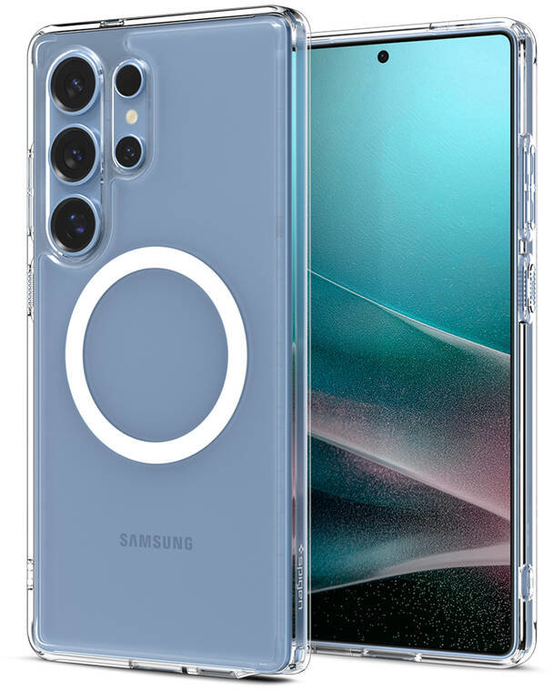 

Spigen Ultra Hybrid MagFit Clear White (ACS08956) для Samsung S938 Galaxy S25 Ultra