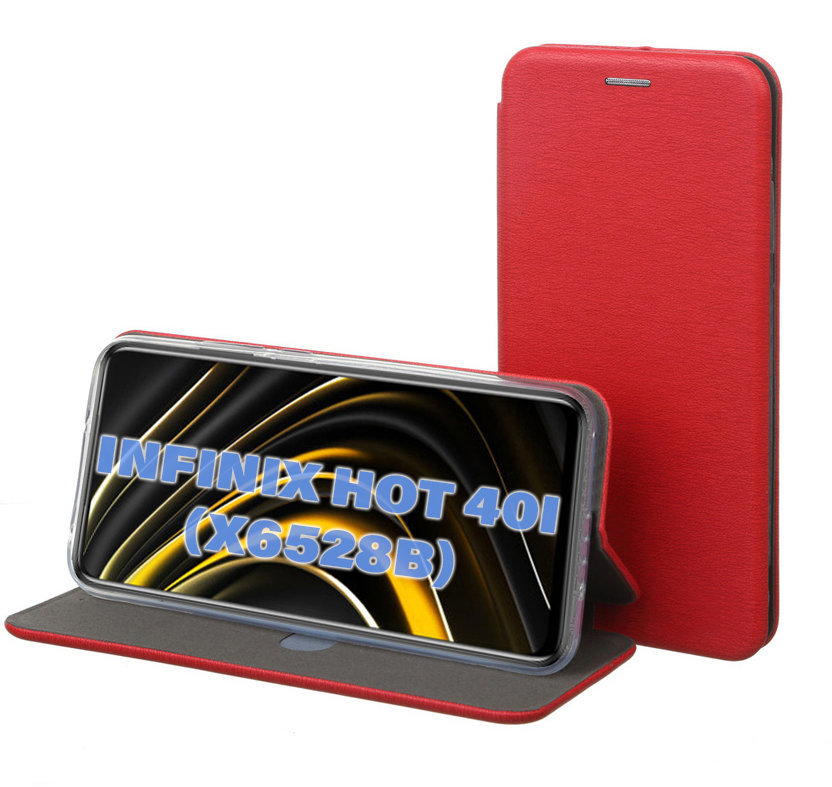 

BeCover Book Exclusive Red for Infinix Hot 40i (X6528B) (711230)