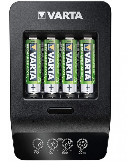 

Varta Lcd Smart Charger+ Eu 4x Aa 2100 mAh (57684101441)