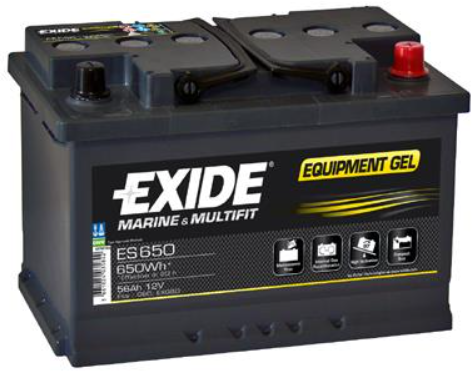 Акція на Автомобильный аккумулятор Agm Exide ES650 від Stylus