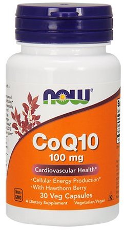 

Now Foods CoQ10 100 mg Коэнзим Q10 30 веганских капсул