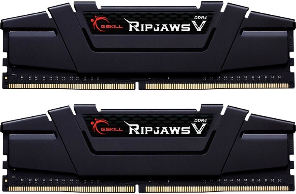 

G.Skill 32 Gb (2x16GB) DDR4 3600 MHz Ripjaws V Classic Black (F4-3600C18D-32GVK)