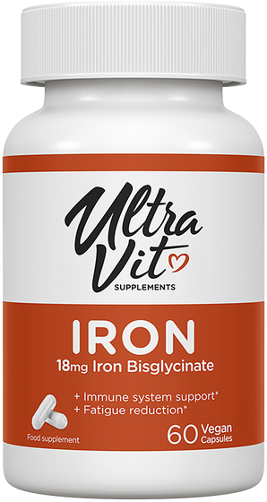 

VPLab UltraVit Iron 18 mg Залізо 60 веганських капсул