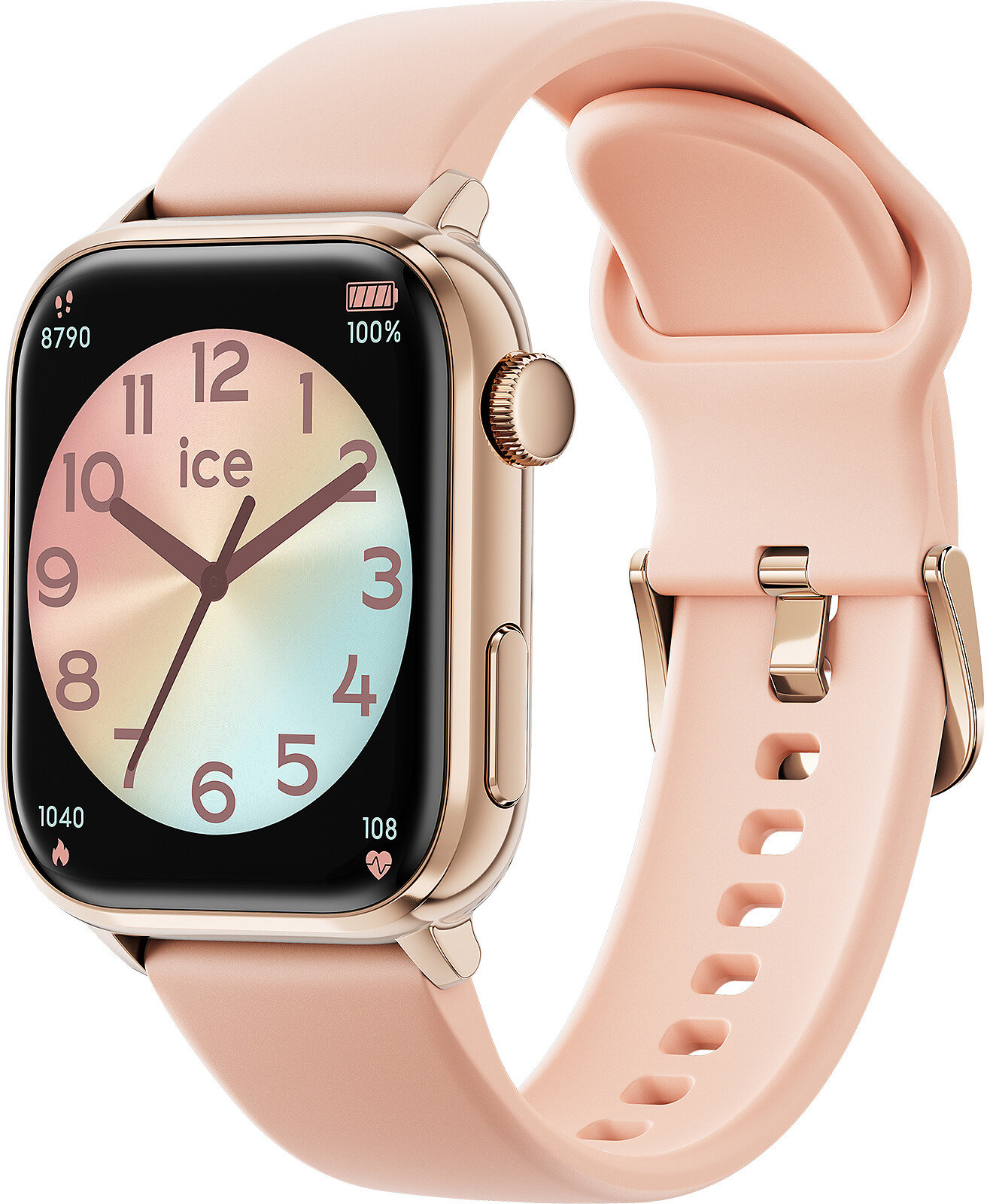 Акція на Ice-Watch Ice Smart Two Rose-Gold Nude від Stylus