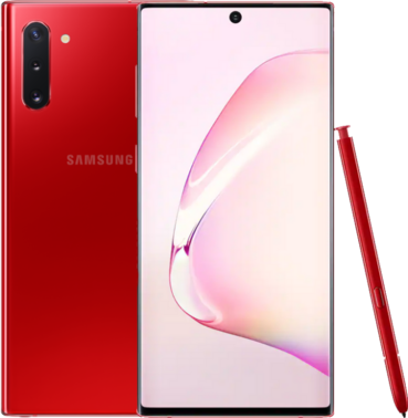 

Смартфон Samsung Galaxy Note 10 8/256 Gb Red Approved Вітринний зразок