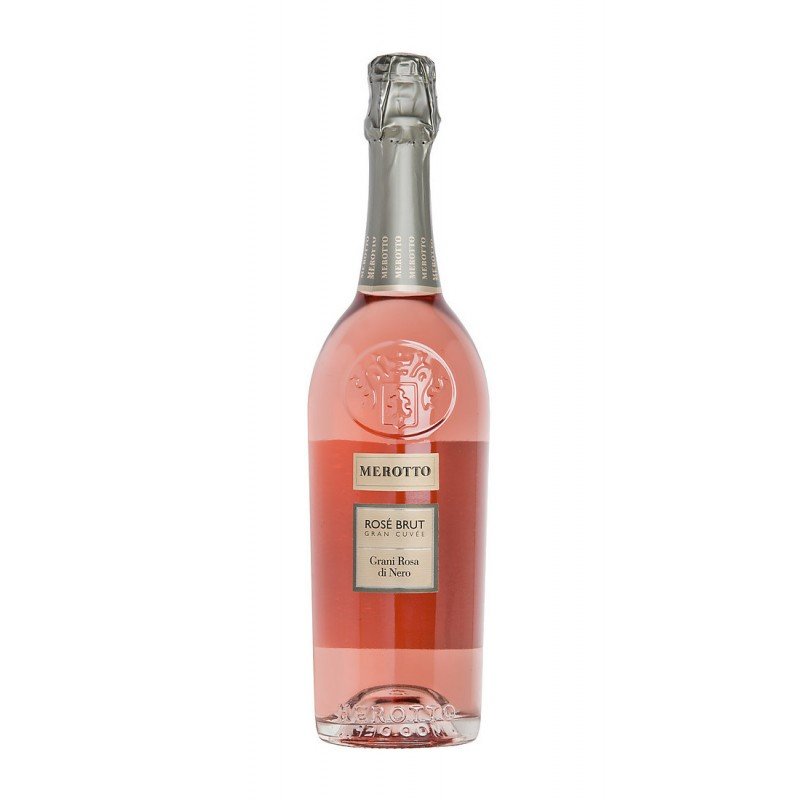 Акція на Игристое вино Merotto Grani Rosa Di Nero Rose Brut (0,75 л) (BW40413) від Stylus