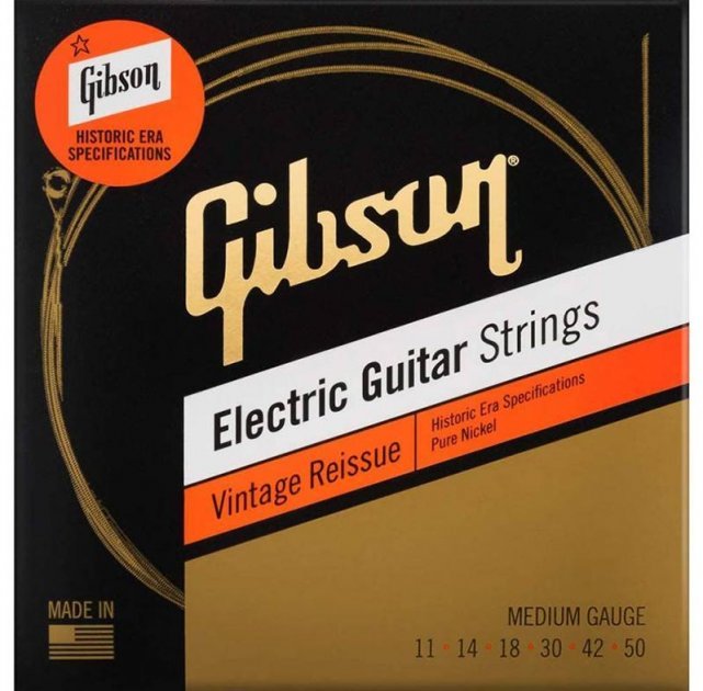 

Струны для электрогитар Gibson SEG-HVR11 Vintage Reissue 11-50 Medium