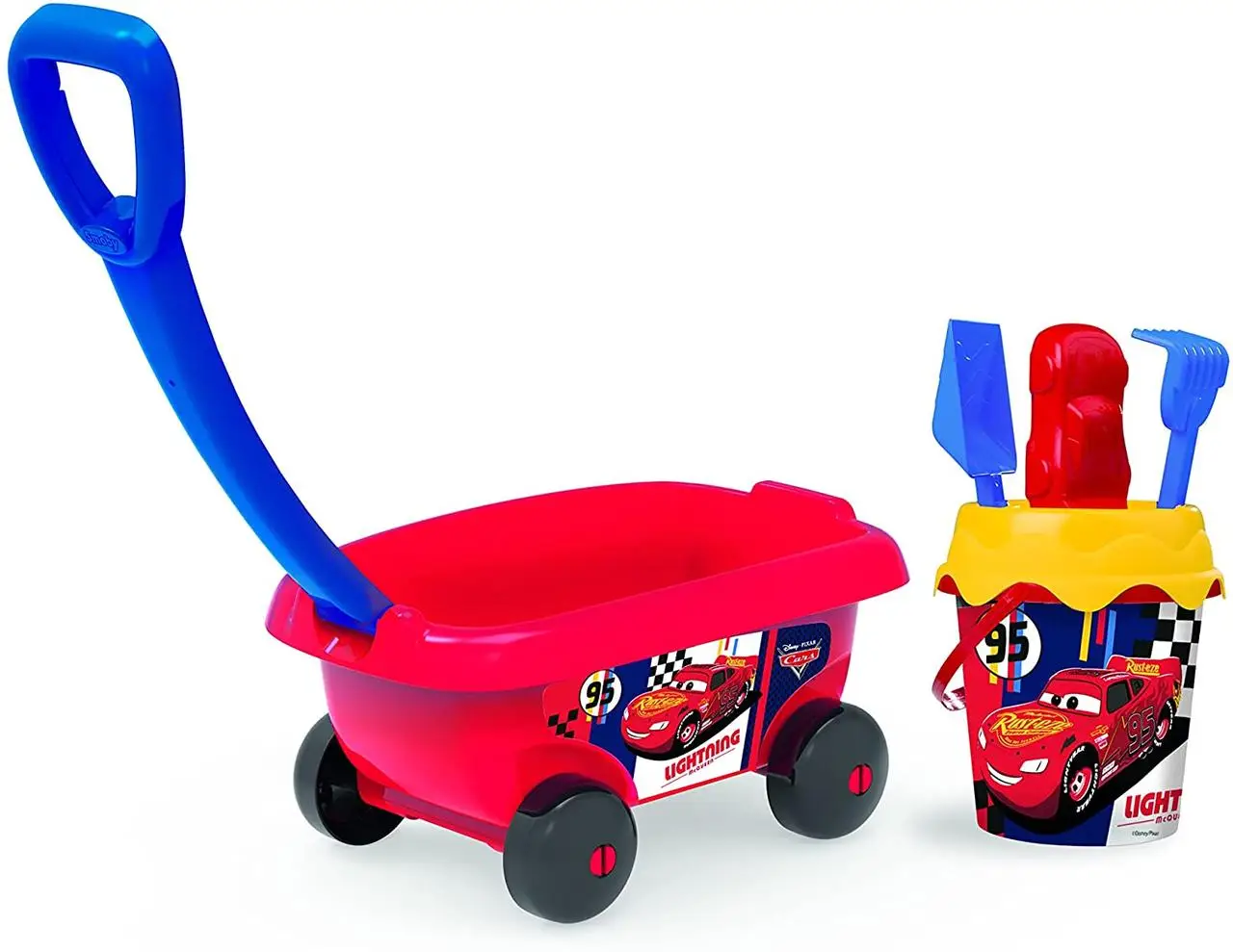 

Тележка с набором для игры с песком Smoby Тачки (867017)