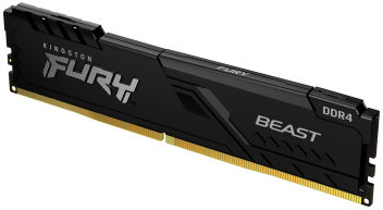 

Kingston Fury 8 Gb DDR4 3600 MHz Beast Black (KF436C17BB/8)