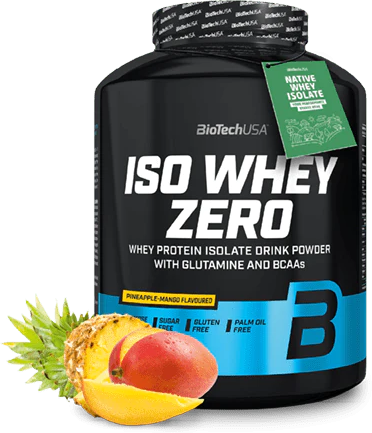Акція на BioTechUSA Iso Whey Zero 2270 g / 90 servings / Pineapple Mango від Stylus