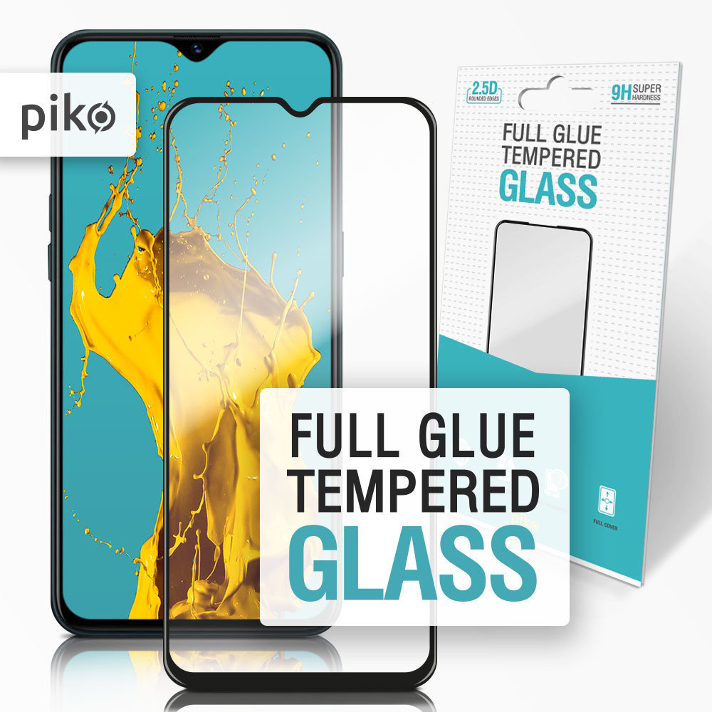 

Piko Tempered Glass Full Glue Black for Realme 5 Pro / Realme Q