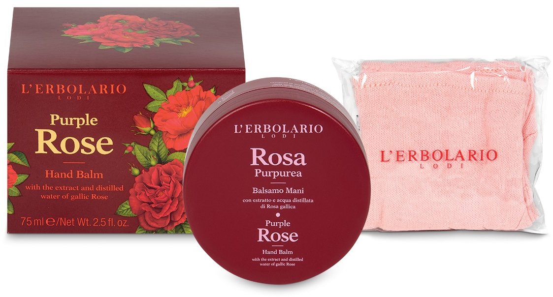 

L'Erbolario Hand Balm Purple Rose Интенсивный увлажняющий бальзам для рук Пурпурная Роза 75 ml