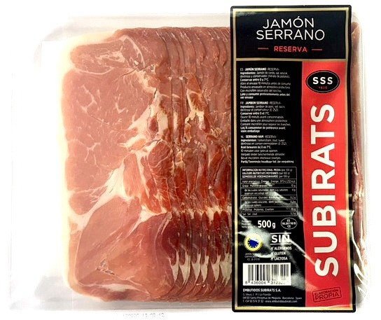 Акція на Хамон Subirats Jamon Serrano 500 г (WT1620) від Stylus