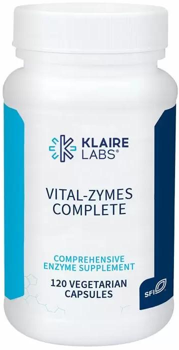 

Klaire Labs Vital-Zymes Complete Энзимы 120 капсул