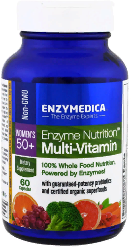 

Enzymedica Enzyme Nutrition Multi-Vitamin Women's 50+ Мультивитамины и ферменты для женщин 50+ 60 капсул