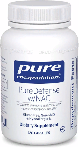 Акція на Pure Encapsulations PureDefense with Nac Поддержка иммунитета и здоровья дыхательной системы 120 капсул від Stylus
