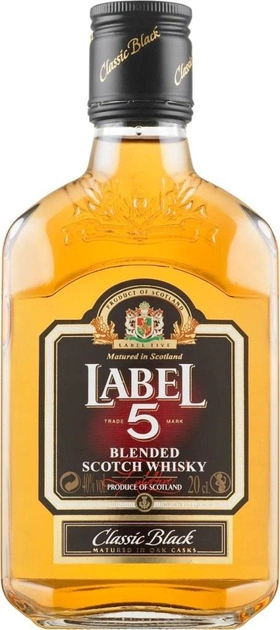 

Віскі Label 5 Classic Black 0.2 (BWT0179)
